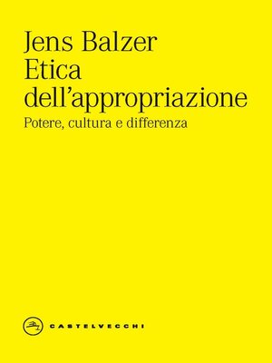 cover image of ETICA DELL'APPROPRIAZIONE